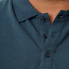 Herenpoloshirt met piqué-structuur