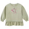Mädchen Sweatshirt mit Volant