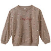 Mädchen Sweatshirt mit Allover-Print