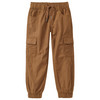 Jungen Thermo-Hose mit Elastikbund braun