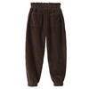Mädchen Thermo-Cordhose mit Paperbag-Bund