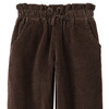 Mädchen Thermo-Cordhose mit Paperbag-Bund