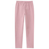 Mädchen Sweatleggings mit Glitzer-Print rosa