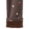Mädchen Thermo-Leggings mit Blümchen allover