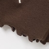 Mädchen Langarmshirt mit Rippstruktur