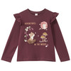 Meisjes-shirt met lange mouwen