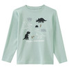 Jungen Langarmshirt mit Waffelstruktur
