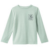 Jungen Langarmshirt mit Rippstruktur salbei