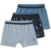 3 Jungen Boxer in verschiedenen Farben