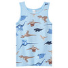 3 Jungen Unterhemden mit Dino-Motiven