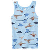 3 Jungen Unterhemden mit Dino-Motiven