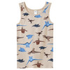 3 Jungen Unterhemden mit Dino-Motiven