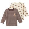 2 Baby Langarmshirts im Set