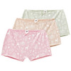 3 Mädchen Pantys mit Waldtier-Motiven
