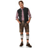 Herren Strickweste im Oktoberfest-Design