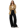 Damesblouse met ruitjespatroon