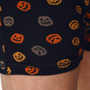 Herren Retroshorts im Halloween-Look
