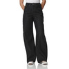 Damesjeans met barrel-pasvorm in denimlook