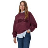 Dames-sweatshirt in effen kleur