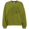 Dames-sweatshirt in effen kleur