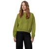 Dames-sweatshirt in effen kleur