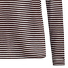 Dames-T-shirt met lange mouwen, gestreept