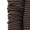 Dames-T-shirt met lange mouwen, gestreept
