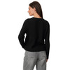 Damen Strickjacke mit Herzknöpfen