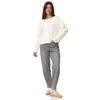 Damen Strickpullover in Unifarben