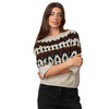 Damen Strickpullover mit weiten Ärmeln