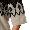 Damen Strickpullover mit weiten Ärmeln