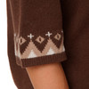 Damen Strickpullover mit weiten Ärmeln