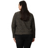 Damen Tweedjacke mit Wolle
