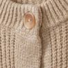 Mädchen Strickjacke mit Knöpfen