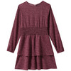 Mädchen Kleid mit Leo-Muster