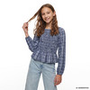 Mädchen Blusenshirt gesmokt