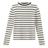 Mädchen Langarmshirt mit Rippstruktur