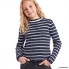 Mädchen Langarmshirt mit Rippstruktur
