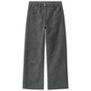 Mädchen Wide-Leg-Jeans mit Leo-Muster