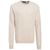 Herren Strickpullover mit Woll-Anteil beige