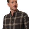 Herren Flanellhemd in Modern Fit