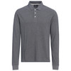 Herren Poloshirt mit Baumwolle dunkelgrau