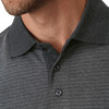 Herren Poloshirt mit leichten Streifen