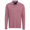 Herren Poloshirt mit leichten Streifen rosa