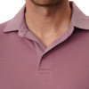 Herren Poloshirt mit leichten Streifen