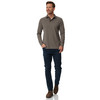 Herren Poloshirt mit leichten Streifen
