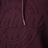 Herren Hoodie mit geprägtem Schriftzug
