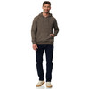 Herren Hoodie mit geprägtem Schriftzug