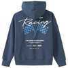 Jungen Hoodie mit großem Rücken-Print dunkelblau