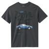 Jungen T-Shirt mit großem Print dunkelgrau